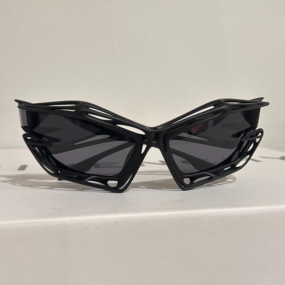 Givenchy Cut 69MM Geometric Black Sunglasses